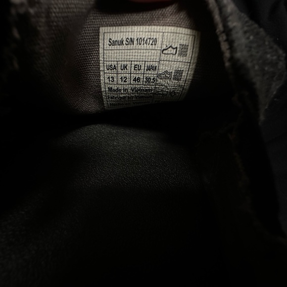 Sanuk men's hemp slip on shoe - Picture 5 of 5